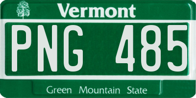 VT license plate PNG485