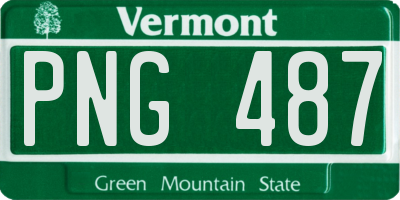VT license plate PNG487