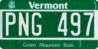 VT license plate PNG497