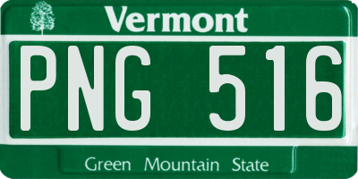 VT license plate PNG516