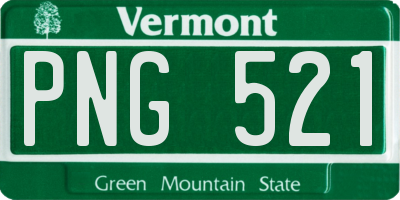VT license plate PNG521