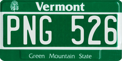 VT license plate PNG526