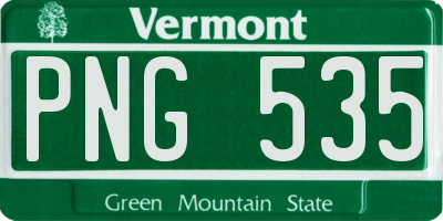 VT license plate PNG535