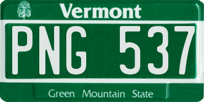 VT license plate PNG537