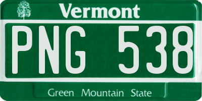 VT license plate PNG538