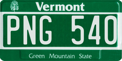 VT license plate PNG540