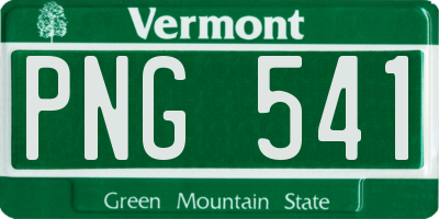 VT license plate PNG541