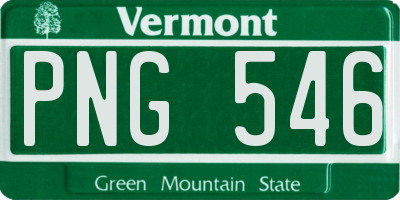 VT license plate PNG546