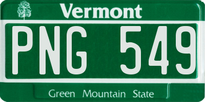 VT license plate PNG549