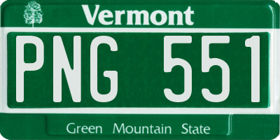 VT license plate PNG551