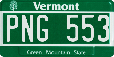 VT license plate PNG553