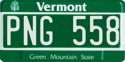 VT license plate PNG558