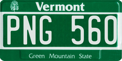 VT license plate PNG560