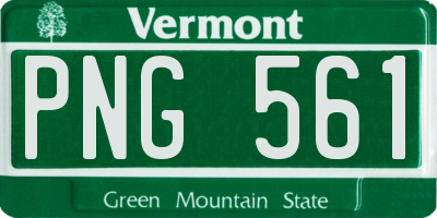 VT license plate PNG561