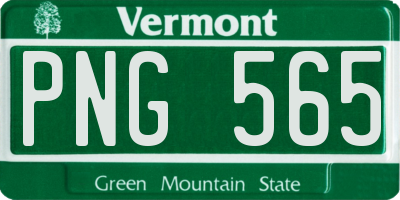 VT license plate PNG565