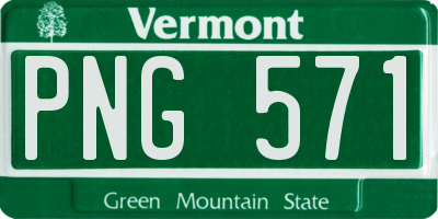 VT license plate PNG571