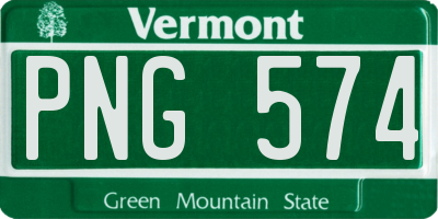 VT license plate PNG574