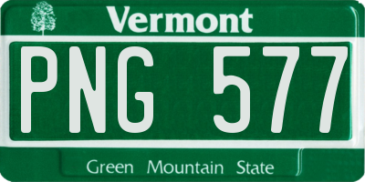 VT license plate PNG577