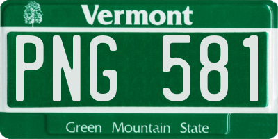VT license plate PNG581