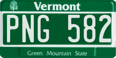 VT license plate PNG582