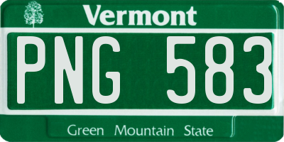 VT license plate PNG583