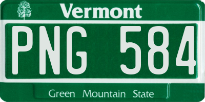 VT license plate PNG584