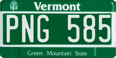 VT license plate PNG585