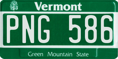 VT license plate PNG586