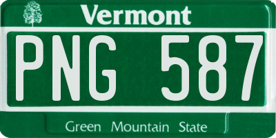 VT license plate PNG587