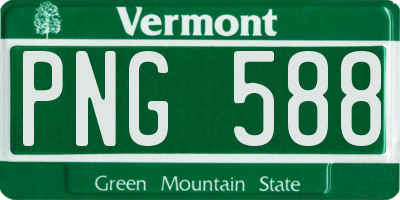 VT license plate PNG588