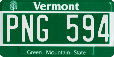 VT license plate PNG594