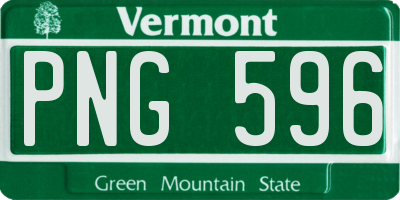 VT license plate PNG596