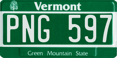 VT license plate PNG597