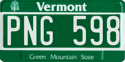 VT license plate PNG598