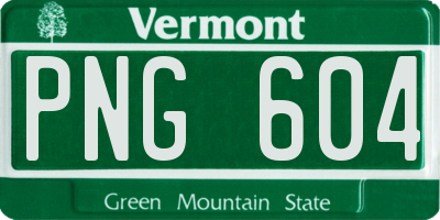 VT license plate PNG604