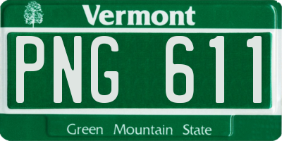 VT license plate PNG611