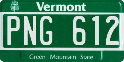 VT license plate PNG612