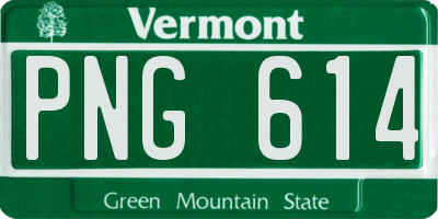 VT license plate PNG614