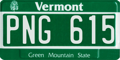 VT license plate PNG615