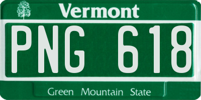 VT license plate PNG618