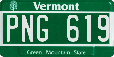 VT license plate PNG619