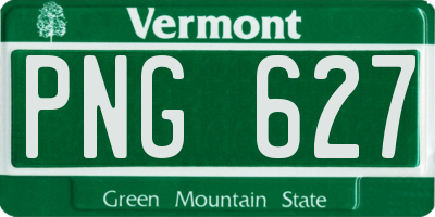 VT license plate PNG627