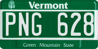VT license plate PNG628