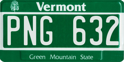 VT license plate PNG632