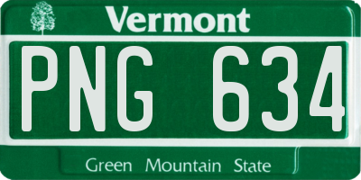 VT license plate PNG634