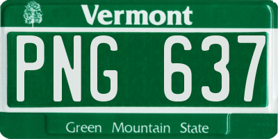 VT license plate PNG637