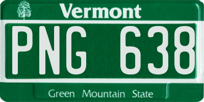 VT license plate PNG638