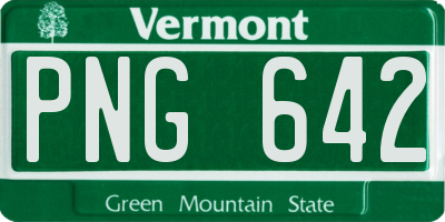 VT license plate PNG642