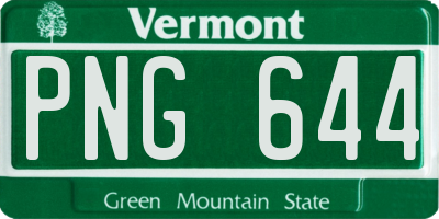 VT license plate PNG644