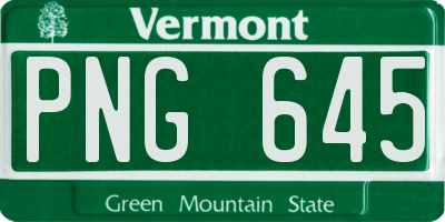 VT license plate PNG645